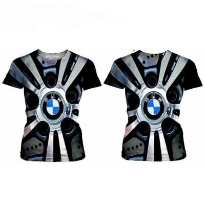 BMW M-Power Logo on T-shirt Maglietta Tuning Camiseta Nurburgring Mpower M  Power
